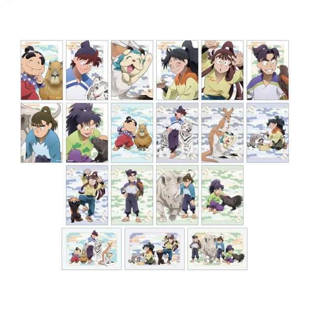 【グッズ-ブロマイド】忍たま乱太郎 描き下ろし みんなで飼育実習の段ver. トレーディングブロマイド ver.B
