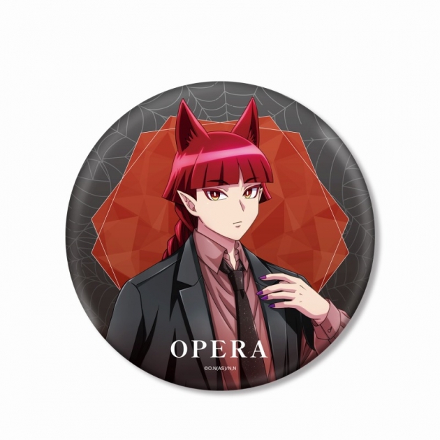 【グッズ-バッチ】魔入りました!入間くん 描き下ろし オペラ ブラックコーデver. BIG缶バッジ

