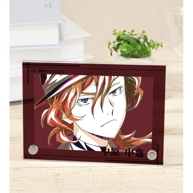 【グッズ-置きもの】文豪ストレイドッグス 中原中也 Ani-Art 第4弾 ダブルアクリルパネル

