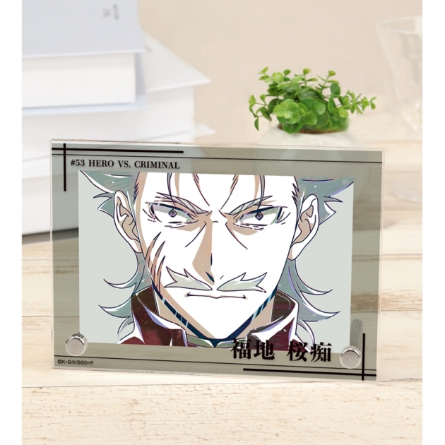 【グッズ-置きもの】文豪ストレイドッグス 福地桜痴 Ani-Art 第4弾 ダブルアクリルパネル
