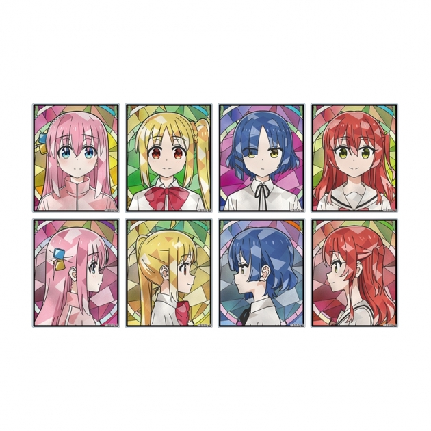【グッズ-カード】アニメ「ぼっち・ざ・ろっく!」 トレーディング Aure Glass アクリルカード
