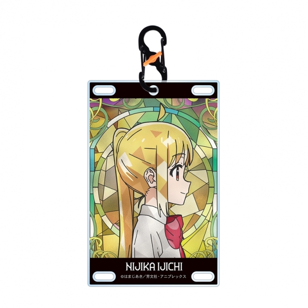 【グッズ-キーホルダー】アニメ「ぼっち・ざ・ろっく!」 伊地知虹夏 Aure Glass カラビナ付きカード型アクリルキーホルダー
