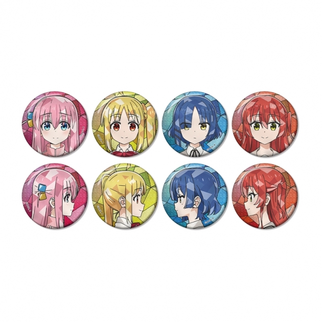【グッズ-バッチ】アニメ「ぼっち・ざ・ろっく!」 トレーディング Aure Glass グリッター缶バッジ【アニメイト特典付】
