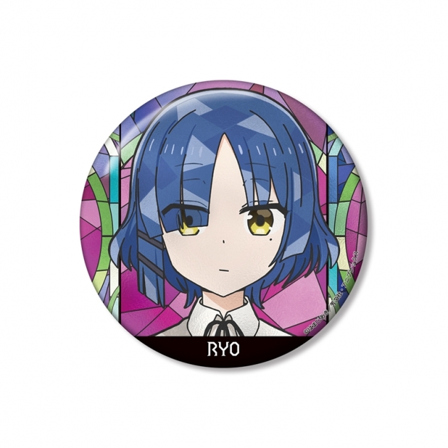 【グッズ-バッチ】アニメ「ぼっち・ざ・ろっく!」 山田リョウ Aure Glass 100mm缶バッジ ver.A
