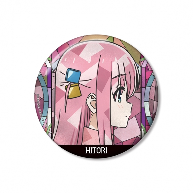 【グッズ-バッチ】アニメ「ぼっち・ざ・ろっく!」 後藤ひとり Aure Glass 100mm缶バッジ ver.B
