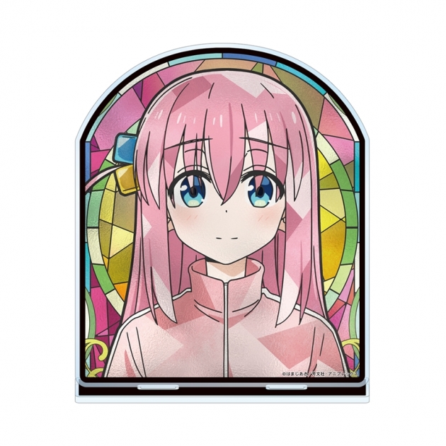 【グッズ-スタンドポップ】アニメ「ぼっち・ざ・ろっく!」 後藤ひとり Aure Glass BIGアクリルスタンド ver.A
