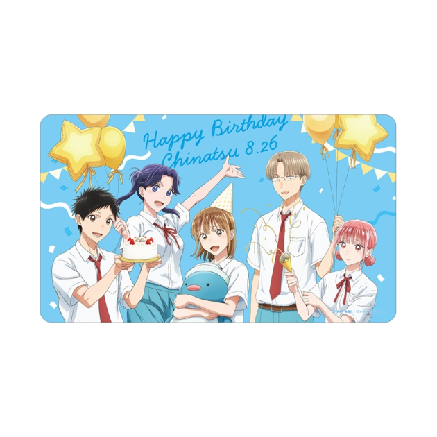 【グッズ-デスクマット】TVアニメ『アオのハコ』 描き下ろし 集合 マルチデスクマット <千夏 バースデーver.></noscript>” /></div>
<div class=
