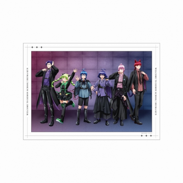 【グッズ-ポスター】魔入りました!入間くん 描き下ろし 集合 ブラックコーデver. A3マット加工ポスター

