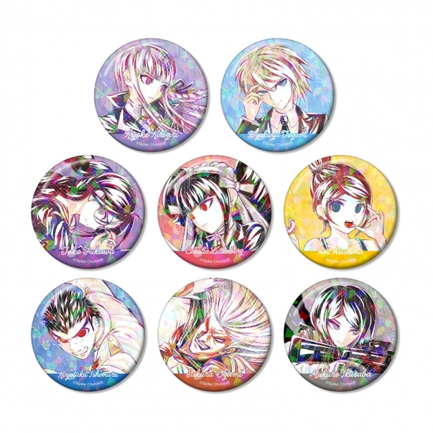 【グッズ-バッチ】ダンガンロンパ1・2 Reload トレーディング Ani-Art ホログラム缶バッジ ver.B【アニメイト先行販売】【アニメイト特典付】
