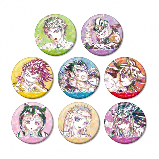 【グッズ-バッチ】ダンガンロンパ1・2 Reload トレーディング Ani-Art ホログラム缶バッジ ver.C【アニメイト先行販売】【アニメイト特典付】
