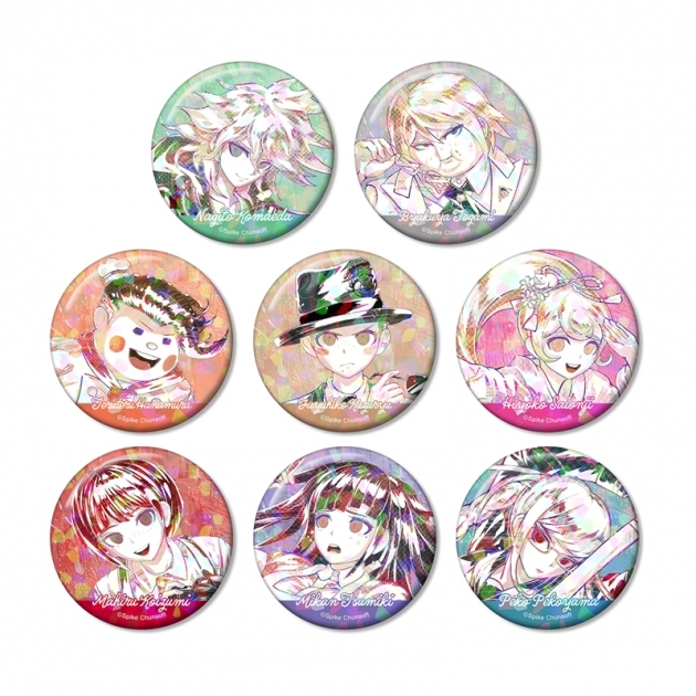 【グッズ-バッチ】ダンガンロンパ1・2 Reload トレーディング Ani-Art ホログラム缶バッジ ver.D【アニメイト先行販売】【アニメイト特典付】
