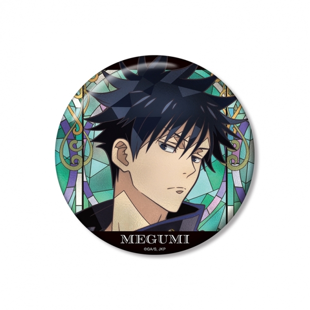 【グッズ-バッチ】TVアニメ「呪術廻戦」 伏黒 恵 Aure Glass 100mm缶バッジ
