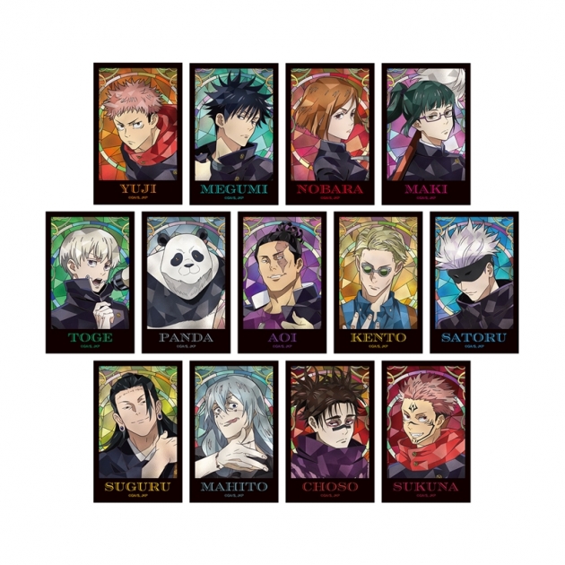 【グッズ-カード】TVアニメ「呪術廻戦」 トレーディング Aure Glass インスタントカメラ風ビジュアルカード
