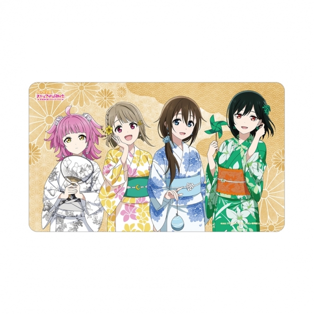 【グッズ-デスクマット】ラブライブ!虹ヶ咲学園スクールアイドル同好会 (ニジガク) 描き下ろし 1年生 縁日ver. マルチデスクマット

