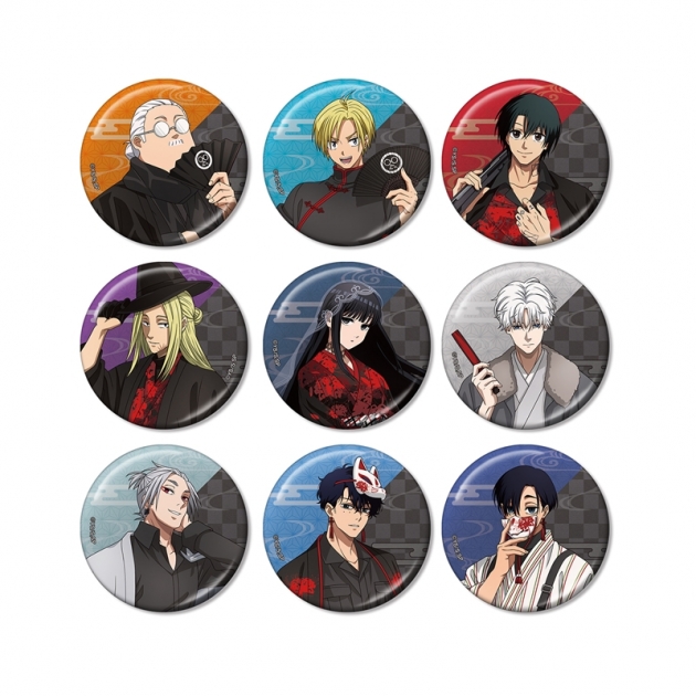 【グッズ-バッチ】TVアニメ『SAKAMOTO DAYS』 描き下ろし 和洋折衷ver. トレーディングメタリック缶バッジ【特典付】