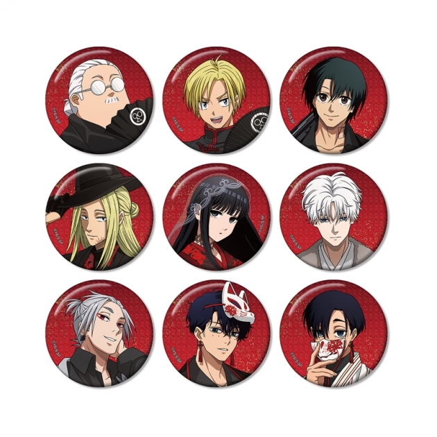 【グッズ-バッチ】TVアニメ『SAKAMOTO DAYS』 描き下ろし 和洋折衷ver. トレーディンググリッター缶バッジ【特典付】