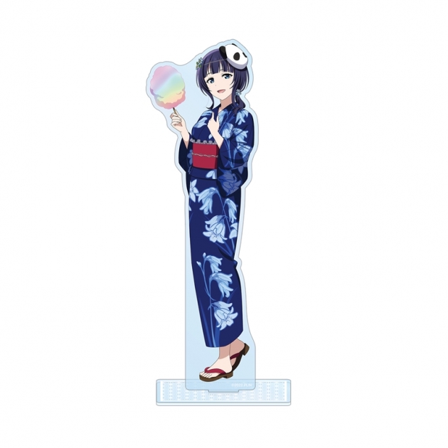【グッズ-スタンドポップ】ラブライブ!虹ヶ咲学園スクールアイドル同好会 (ニジガク) 描き下ろし 朝香果林 縁日ver. BIGアクリルスタンド
