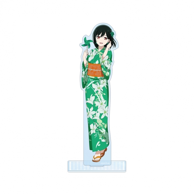 【グッズ-スタンドポップ】ラブライブ!虹ヶ咲学園スクールアイドル同好会 (ニジガク) 描き下ろし 三船栞子 縁日ver. BIGアクリルスタンド
