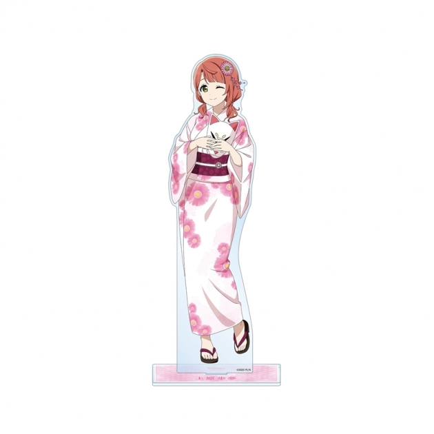【グッズ-スタンドポップ】ラブライブ!虹ヶ咲学園スクールアイドル同好会 (ニジガク) 描き下ろし 上原歩夢 縁日ver. 特大アクリルスタンド

