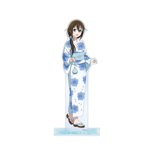 【グッズ-スタンドポップ】ラブライブ!虹ヶ咲学園スクールアイドル同好会 (ニジガク) 描き下ろし 桜坂しずく 縁日ver. 特大アクリルスタンド
