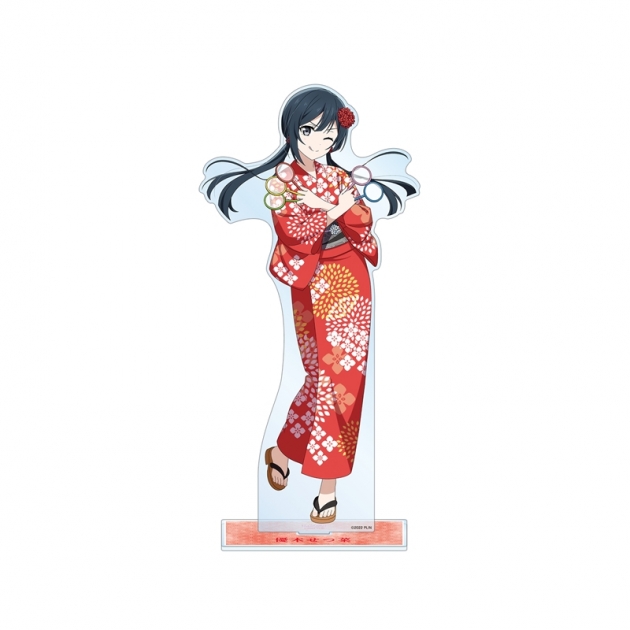【グッズ-スタンドポップ】ラブライブ!虹ヶ咲学園スクールアイドル同好会 (ニジガク) 描き下ろし 優木せつ菜 縁日ver. 特大アクリルスタンド

