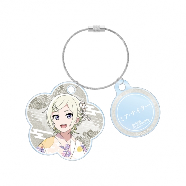 【グッズ-キーホルダー】ラブライブ!虹ヶ咲学園スクールアイドル同好会 (ニジガク) 描き下ろし ミア・テイラー 縁日ver. 2連ワイヤーアクリルキーホルダー
