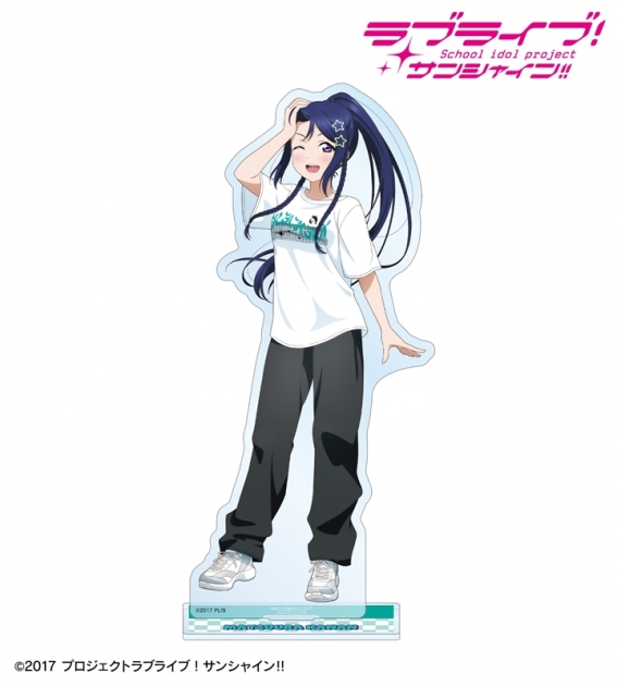 【グッズ-スタンドポップ】ラブライブ!サンシャイン!! arti-mate BIGアクリルスタンド 松浦果南 描き下ろし Y2Kファッションver.【アニメイト限定】
