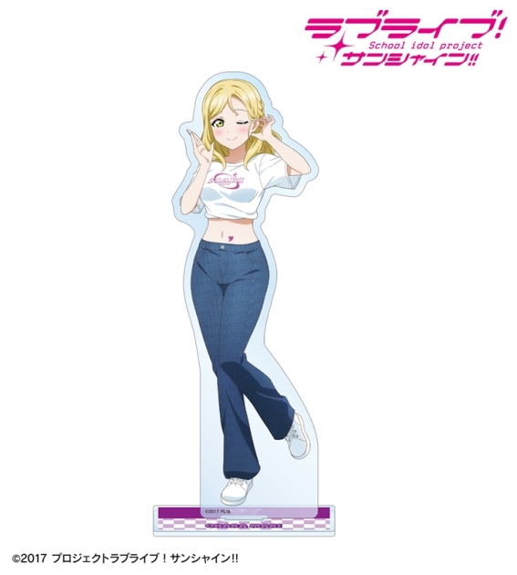 【グッズ-スタンドポップ】ラブライブ!サンシャイン!! arti-mate BIGアクリルスタンド 小原鞠莉 描き下ろし Y2Kファッションver.【アニメイト限定】
