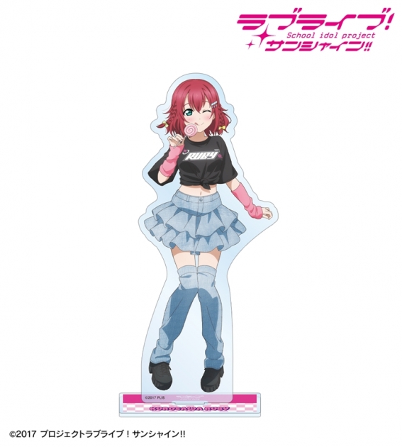 【グッズ-スタンドポップ】ラブライブ!サンシャイン!! arti-mate BIGアクリルスタンド 黒澤ルビィ 描き下ろし Y2Kファッションver.【アニメイト限定】
