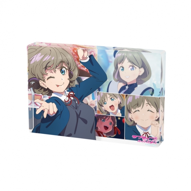 【グッズ-置きもの】ラブライブ!スーパースター!! 唐 可可 場面写アクリルブロック
