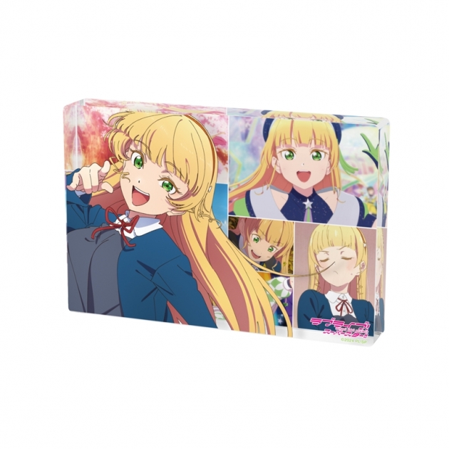 【グッズ-置きもの】ラブライブ!スーパースター!! 平安名すみれ 場面写アクリルブロック
