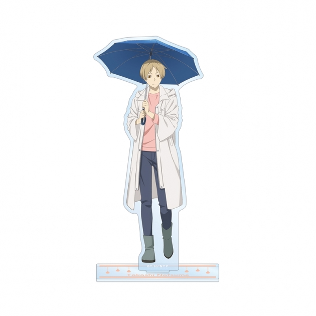 【グッズ-スタンドポップ】夏目友人帳 描き下ろし 夏目貴志 雨の日ver. BIGアクリルスタンド
