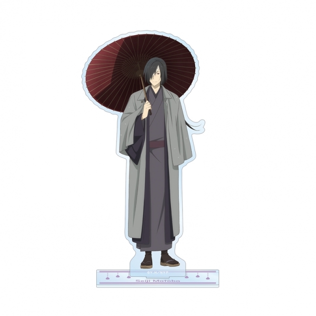 【グッズ-スタンドポップ】夏目友人帳 描き下ろし 的場静司 雨の日ver. BIGアクリルスタンド
