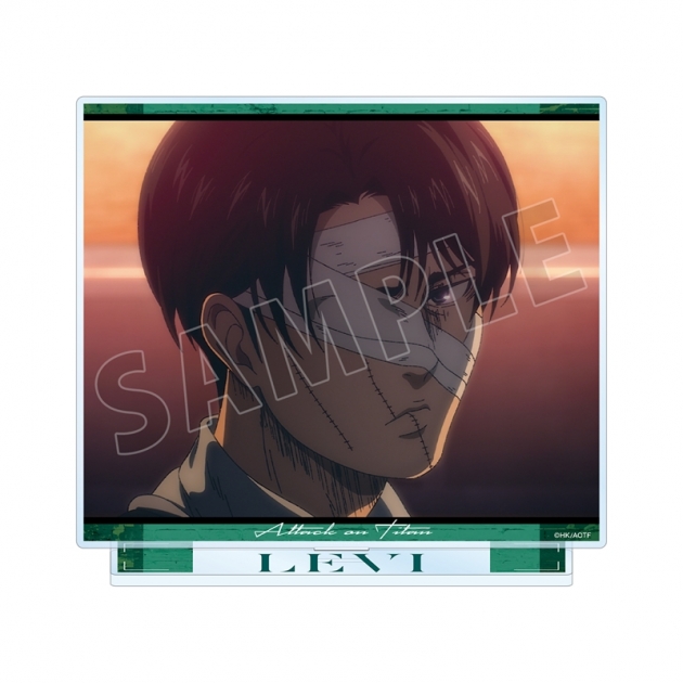 【グッズ-スタンドポップ】TVアニメ『進撃の巨人』 リヴァイ 場面写BIGアクリルスタンド
