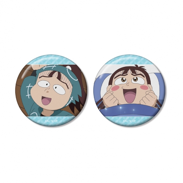 【グッズ-バッチ】忍たま乱太郎 鶴町伏木蔵 場面写缶バッジ2個セット
