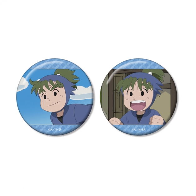 【グッズ-バッチ】忍たま乱太郎 池田三郎次 場面写缶バッジ2個セット
