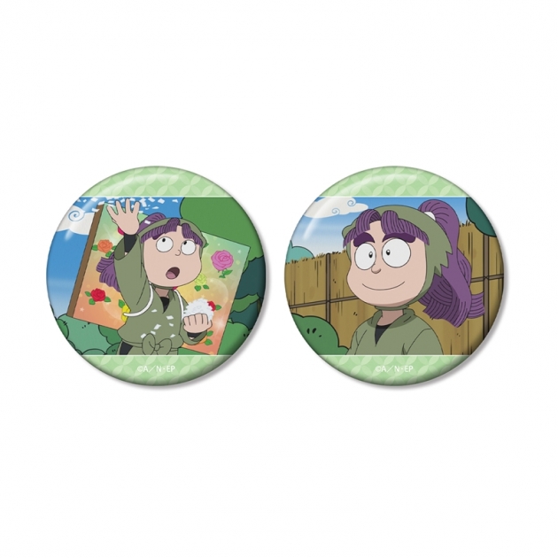 【グッズ-バッチ】忍たま乱太郎 三反田数馬 場面写缶バッジ2個セット
