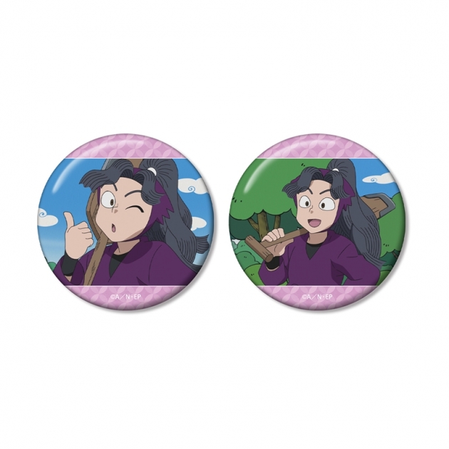 【グッズ-バッチ】忍たま乱太郎 綾部喜八郎 場面写缶バッジ2個セット
