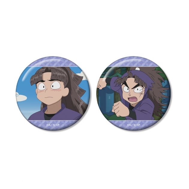 【グッズ-バッチ】忍たま乱太郎 竹谷八左ヱ門 場面写缶バッジ2個セット

