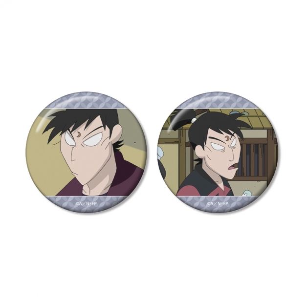【グッズ-バッチ】忍たま乱太郎 戸部新左ヱ門 場面写缶バッジ2個セット

