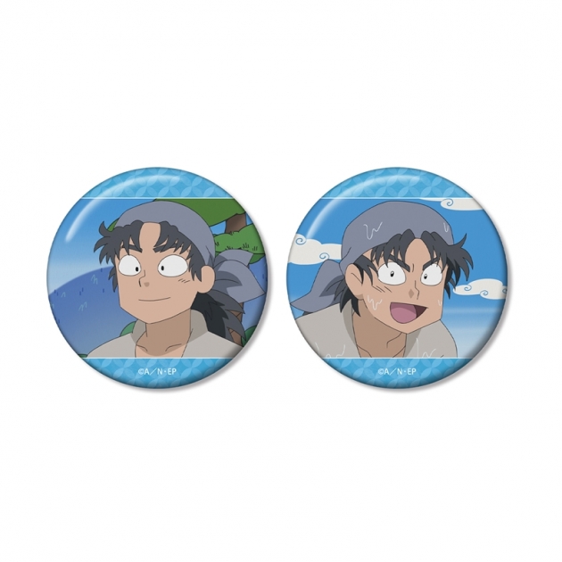 【グッズ-バッチ】忍たま乱太郎 重 場面写缶バッジ2個セット
