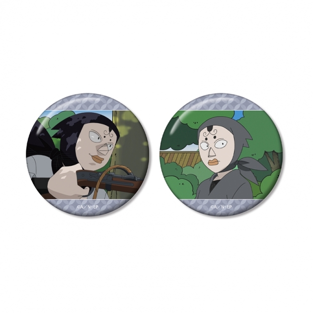 【グッズ-バッチ】忍たま乱太郎 照星 場面写缶バッジ2個セット
