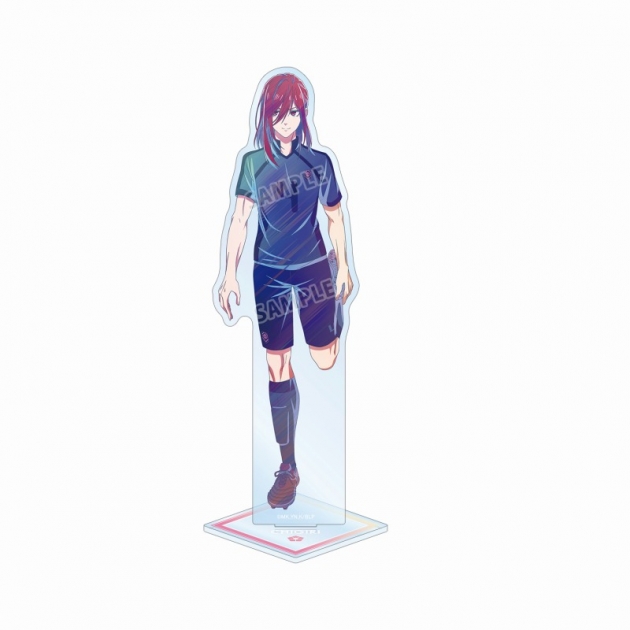 【グッズ-スタンドポップ】TVアニメ『ブルーロック』 描き下ろし 千切 豹馬 試合前の準備中ver. Ani-Art clear label BIGアクリルスタンド
