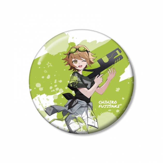 【グッズ-バッチ】ダンガンロンパシリーズ さくしゃ2さんイラスト 不二咲千尋 ペイントスタイルver. 100mm缶バッジ
