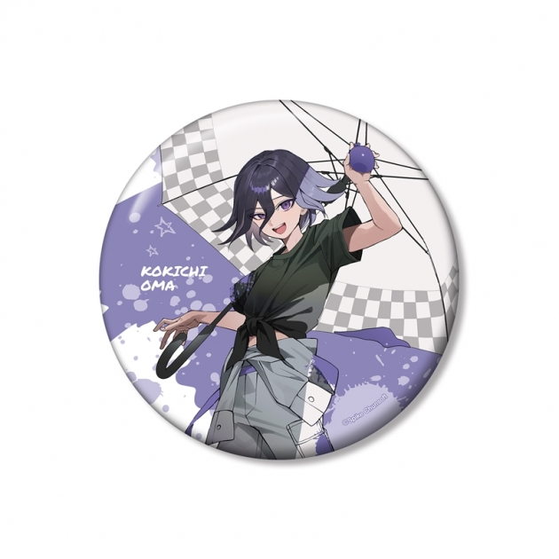 【グッズ-バッチ】ダンガンロンパシリーズ さくしゃ2さんイラスト 王馬小吉 ペイントスタイルver. 100mm缶バッジ
