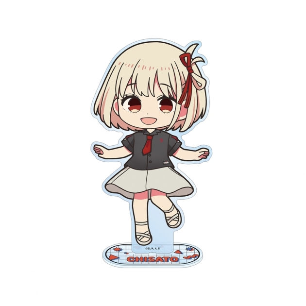 【グッズ-スタンドポップ】TVアニメ「リコリス・リコイル」 meagratiaコラボ 錦木千束 ちびキャラ BIGアクリルスタンド ver.B
