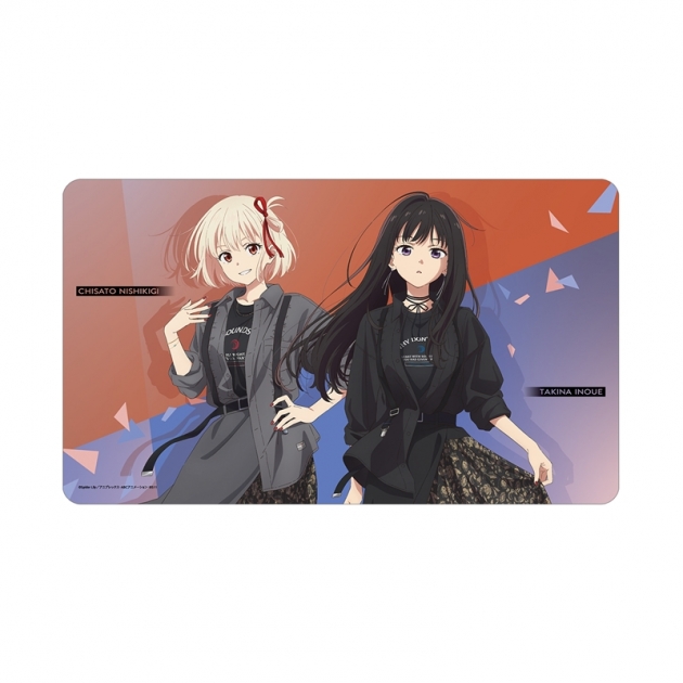 【グッズ-デスクマット】TVアニメ「リコリス・リコイル」 meagratiaコラボ 描き下ろし 錦木千束&井ノ上たきな マルチデスクマット
