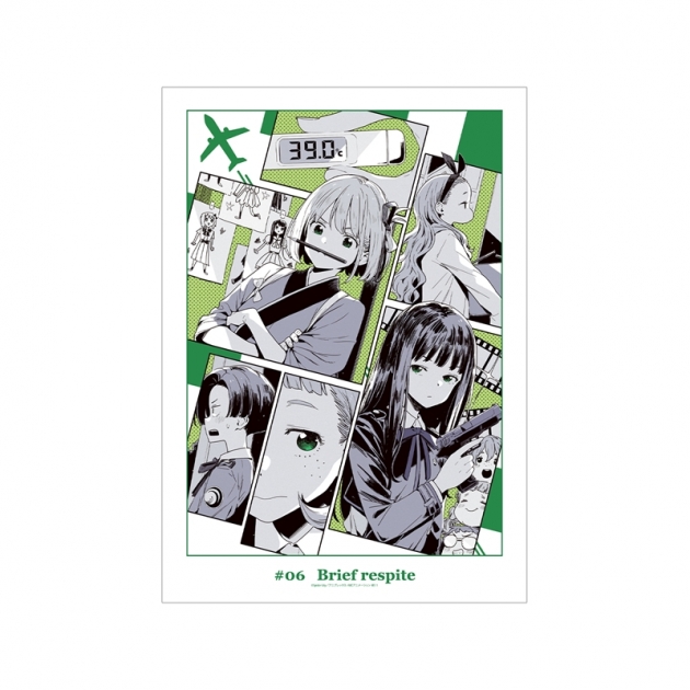 【グッズ-ポスター】TVアニメ「リコリス・リコイル」 第6話 ビジュアル A3マット加工ポスター
