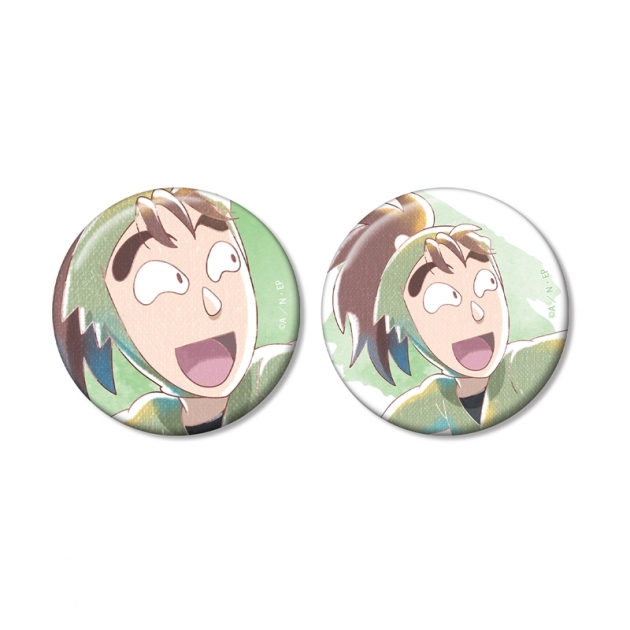 【グッズ-バッチ】忍たま乱太郎 次屋三之助 Ani-Art aqua label 第2弾 缶バッジ2個セット
