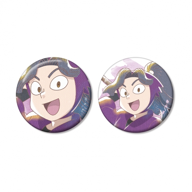 【グッズ-バッチ】忍たま乱太郎 綾部喜八郎 Ani-Art aqua label 第2弾 缶バッジ2個セット
